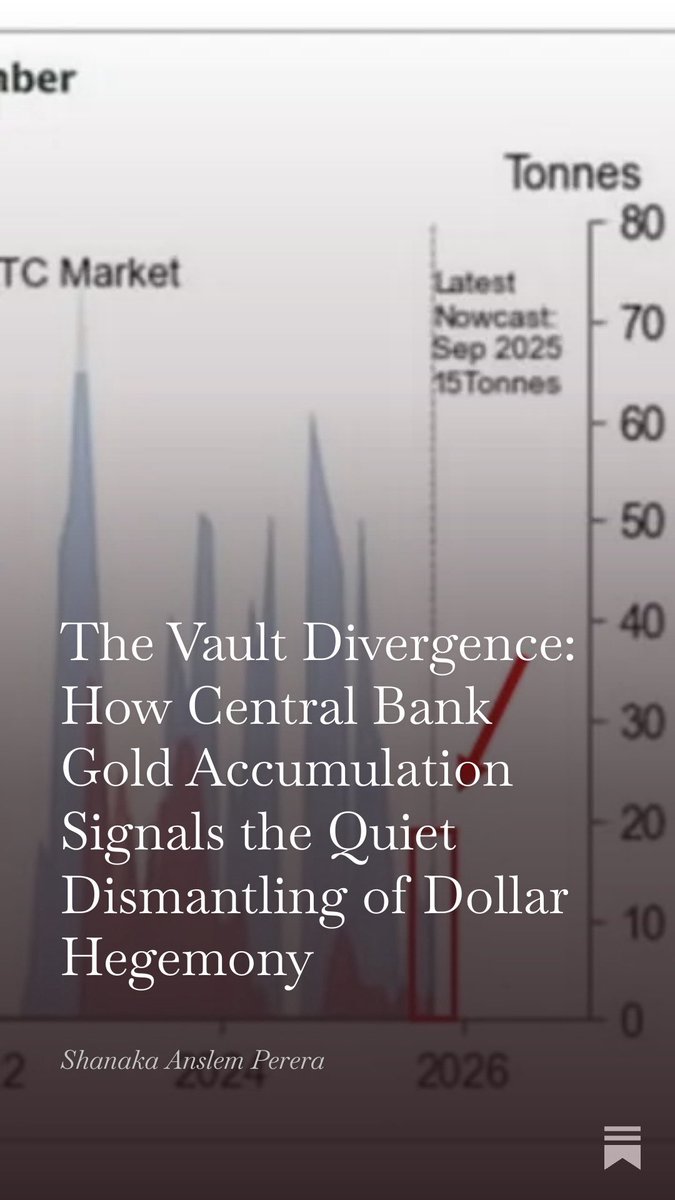 THE LARGEST FINANCIAL COVER-UP IN MODERN HISTORY

China is lying about gold. The numbers prove it. And the consequences will reshape global power.

In September 2025, China reported purchasing 1.2 tonnes of gold. Goldman Sachs estimates the real number was 15 tonnes. Twelve times
