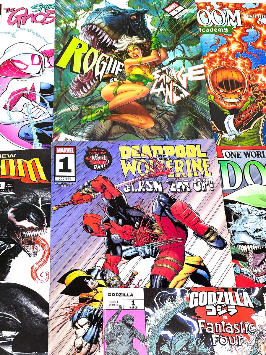 MINI DROP YEAR 2 #54.5 - VARIATIONS 😵‍💫 - Recent Marvel variants, more X-Men and some other bits!

Find everything here:

theunrealitystore.co.uk/collections/ye…

#variantcovers #xmen #backissues #comics #unrealitystore