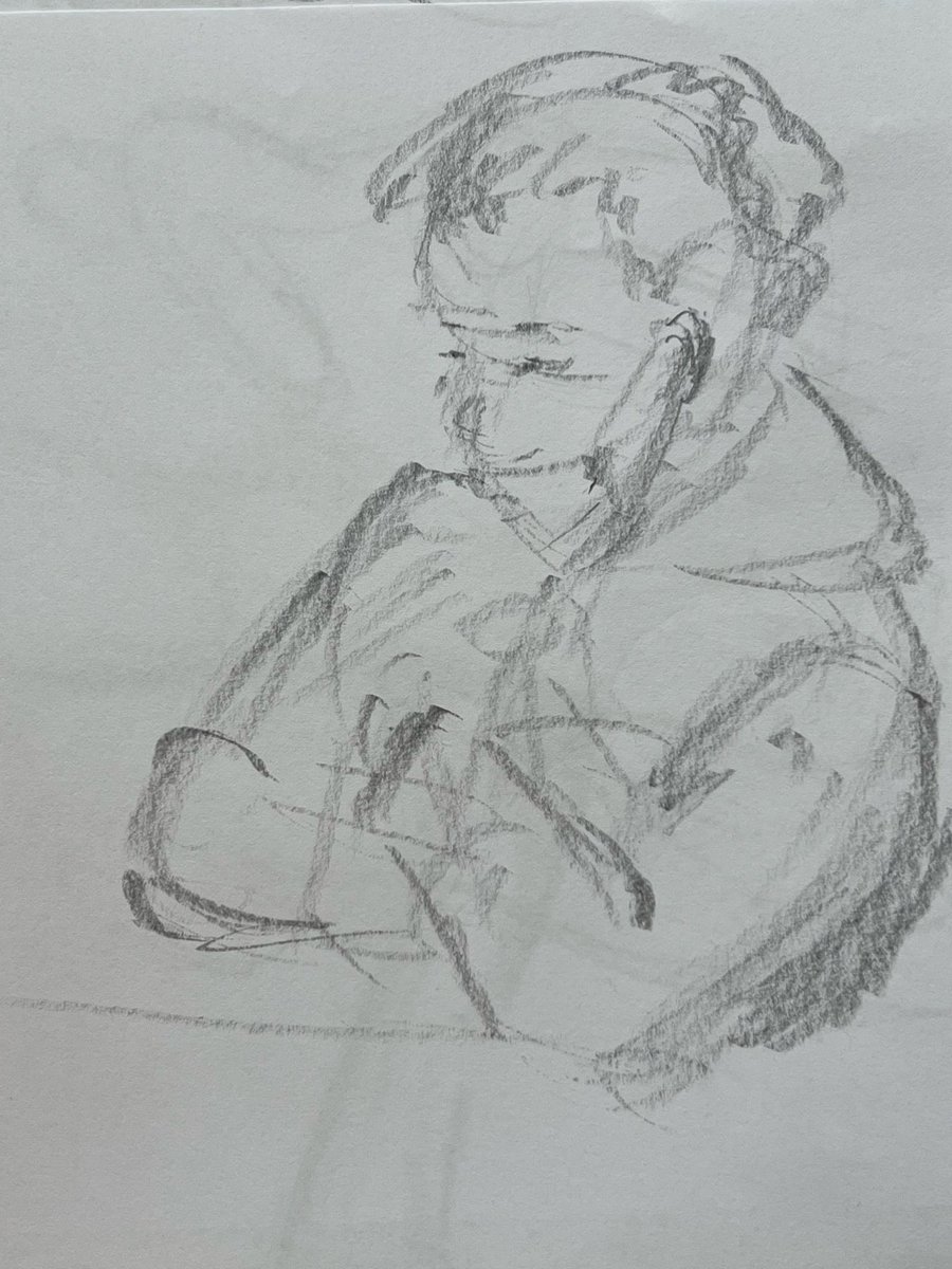 平谷さんに肖像が描いてもらった
凄くいい！！

#ウォーキングスケッチ