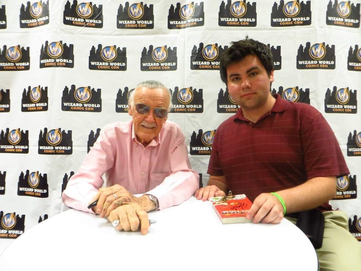 Kevin Smith  and Stan lee.  

 I was at Disney the same time as the voice of Ariel during covid.. but you know.. can't get close