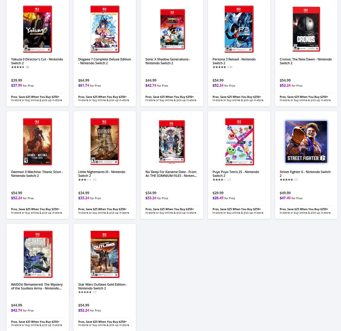 Wario64's tweet photo. Buy 2 Get 1 Free preowned Nintendo Switch 2 games for GameStop Pro members https://t.co/OxLN5FHmKs 

all preowned games https://t.co/D2WznjEL8K #ad https://t.co/8mwpq3vXaS