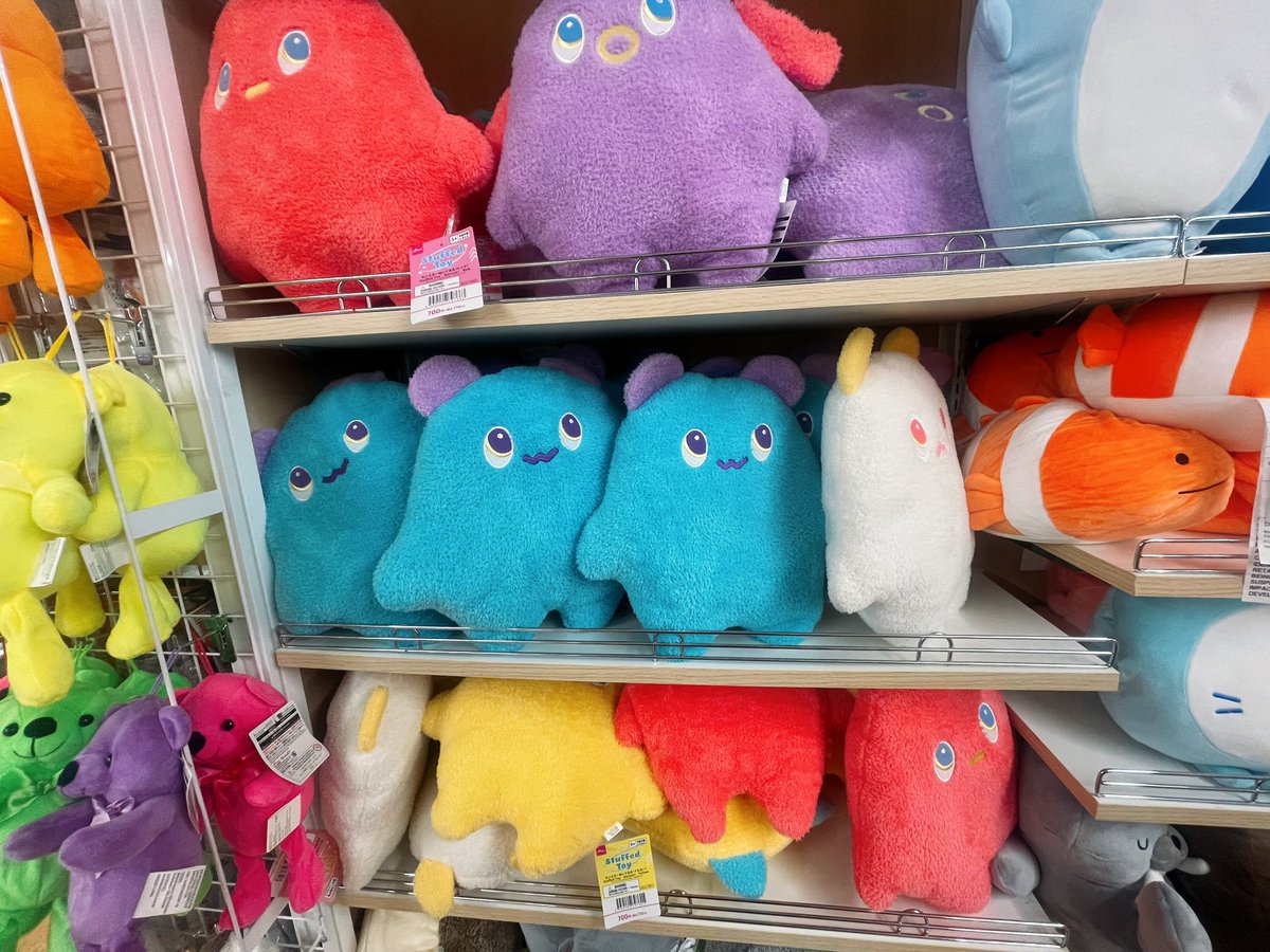 DAISOで売ってたこの子達、かわいい