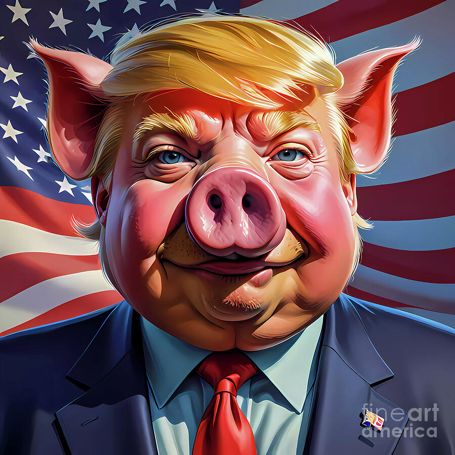 Piglet, Trump.