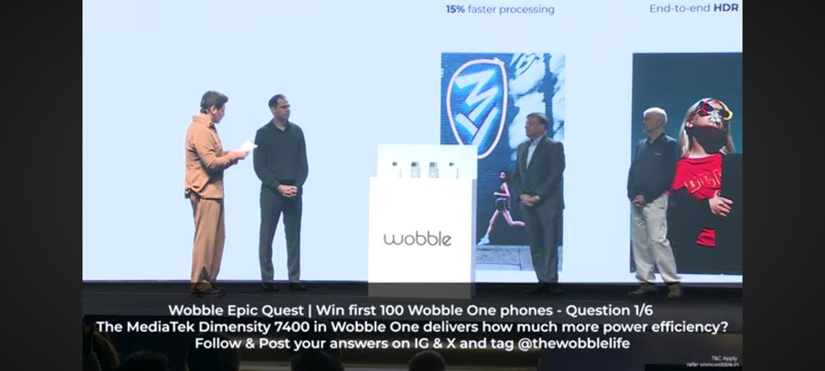 DholariyaNeeta's tweet photo. 1️⃣ 25% more EPIC Battery Efficiency

@thewobble_life https://t.co/laKukHLpqi