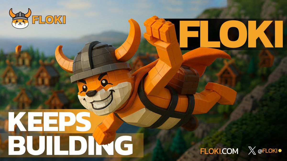 XFloki21's tweet image. GM $FLOKI 

remember no lows, no highs think another way around. 🚀🔥