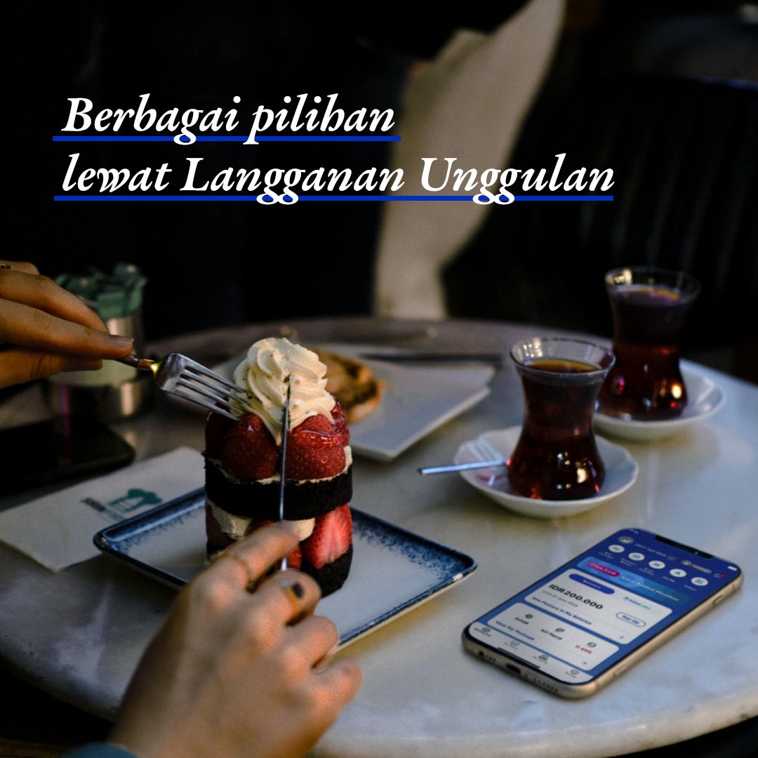 Janjian dengan teman lebih mudah saat koneksi tak jadi masalah.

Pilih paket data yang sesuai dengan kebutuhanmu. Cek penawaran spesial di tweet selanjutnya, ya!