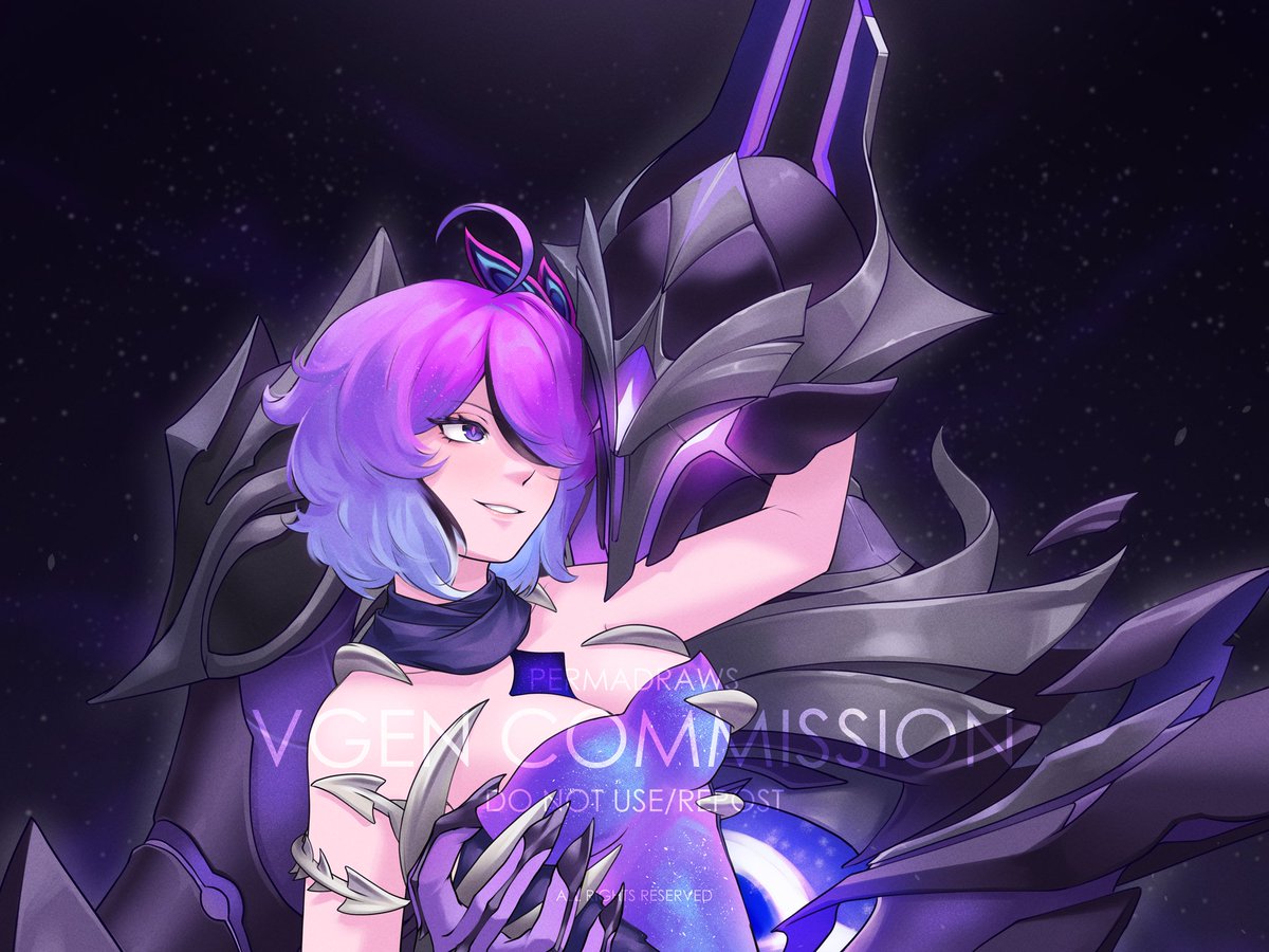PermaDraws's tweet image. ♥︎ + ↻ are really appreciated!
Bust-up commission for @/Elysianheresy on VGen 💜 featuring her OC with Surtalogi from Genshin!
Thank you so much for your commission ^^

#VGenComm #commissionopen
