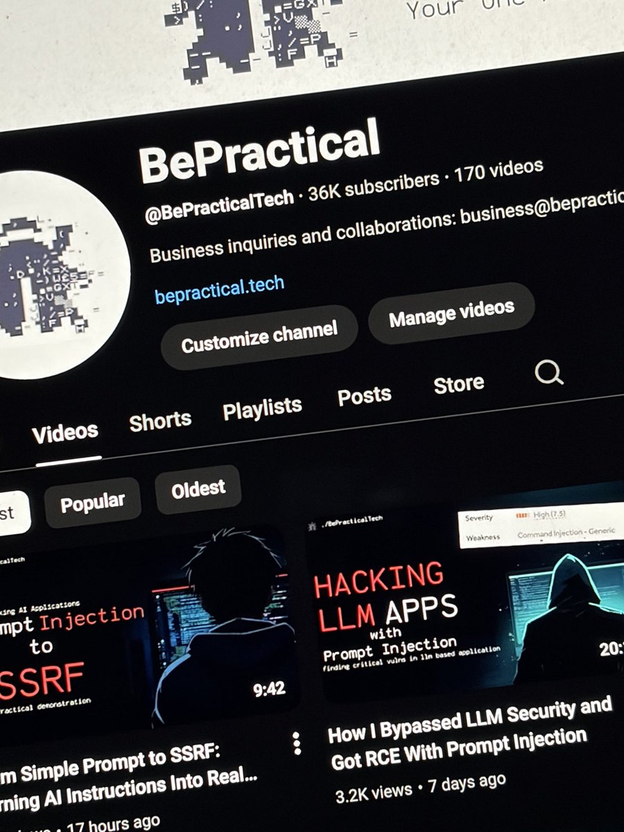 thehacktivator's tweet image. We’ve just reached 36K subs on our YouTube channel!!

Thanks a lot for everyone who has supported me throughout this journey. I know for some this isn’t much but for me it’s more than I could ever imagine!!!

Few yrs ago, I was learning from the same community where I am now…