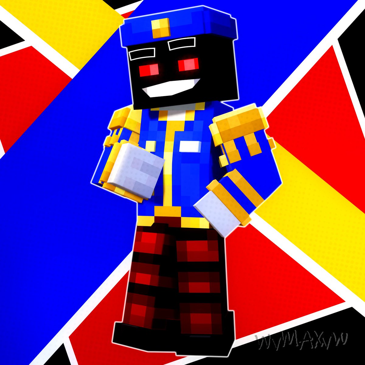 WvMAXvW's tweet image. Da Bus Driver 

Skin by @Teach2alt 

#minecraft #mineimator #3dart