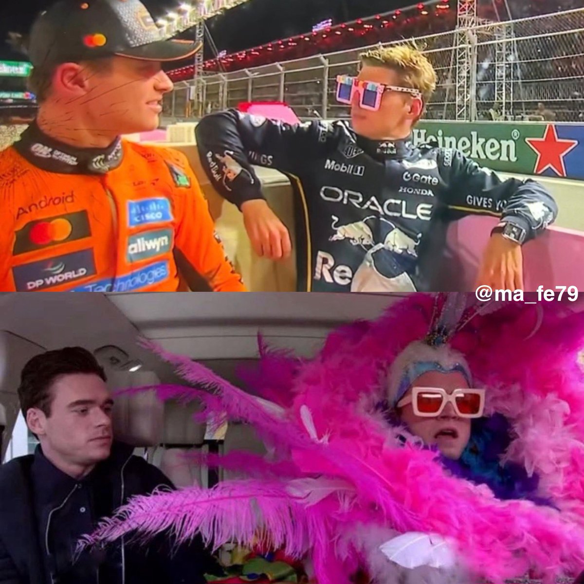 ma_fe79's tweet image. Max Verstappen be like: 

#LasVegasGP