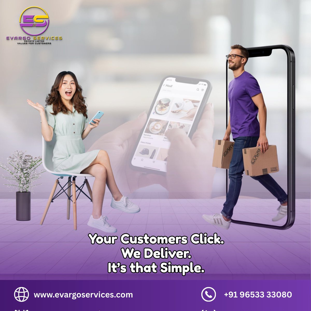evargoservices's tweet image. 📱 Your customers click.
📦 We deliver.
🚚 It’s that simple!

Fast, reliable &amp;amp; stress-free delivery solutions for your business.

🌐 evargoservices.com | 📞 +91 96533 33080
#EvargoServices #DeliverySolutions #Logistics #FastDelivery #Ecommerce