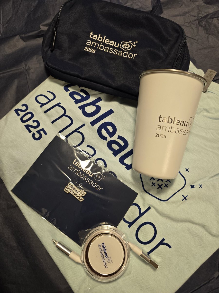 MikaFu9da's tweet image. 今年も素敵なSWAGをいただきました。
楽しい時間を過ごしていることも
新しい出会いをいただいてるのも
Tableau のお陰です。
今年も素敵な経験をありがとう。

#TableauAmbassador 

@tableau