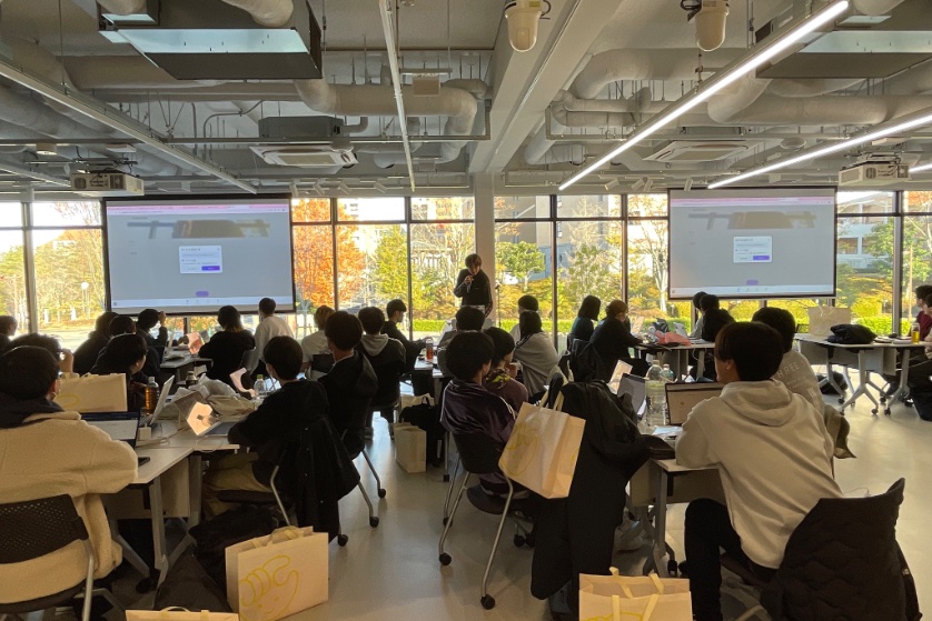 xinsuzuki's tweet image. 【#58hack】#Hackathon for students DemoDay

No.12 : 明石焼き
“SpotLink”
topaz.dev/projects/3d7d2…

#Progate #ゴネンゴ #関西学院大学 #SparkBase
#イルグルム #YRGLM #インフォームシステム #THEBIGLE
#スタディスト #スーパーハムスター #RIZAPテクノロジーズ
#ハッカソン #学生エンジニア
