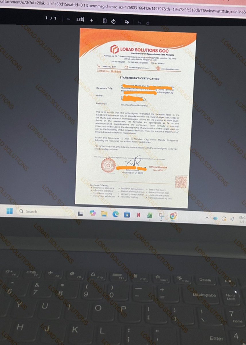 loradstats's tweet image. Done issuing certificates to my clients! Thank you for doing business with us in LORAD SOLUTIONS!

Lf statistician lf research thesis data analysis mediation regression t test ANOVA reliability test validation validity test cronbach’s alpha lf commissioner lf commissioner