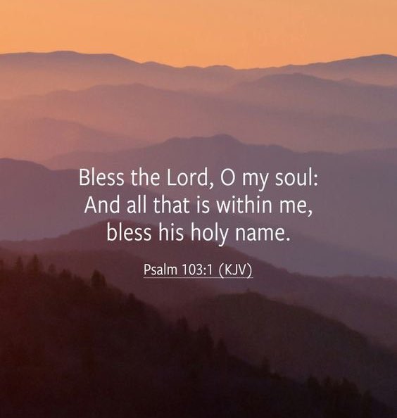 lubalush's tweet image. Bless the LORD, O my soul;
And all that is within me, 
Bless His Holy Name!
Bless the LORD, O my soul,
And forget not all His benefits:

Psalm 103:1-2🙏