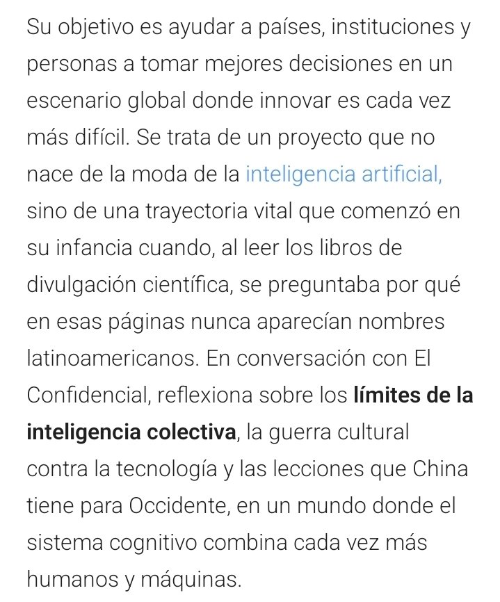 A este hombre le han dicho que va a cambiar el mundo.

✏️ elconfidencial.com/mundo/2025-11-…