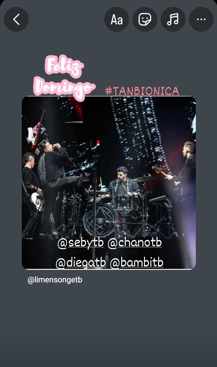 tanbionicatb's tweet image. #FELIZDOMINGO #MÚSICA #TANBIONICA