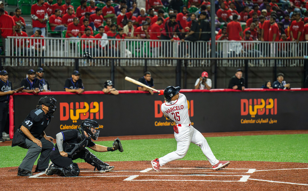 OneVilleNews's tweet image. Marcelo’s Late Blast Lifts Arabia Wolves to First Win of Season

#ArabiaWolves #Dubai #Sports @ArabiaWolves @BaseballUnited @noahmarcelo7 @mumbaicobras #BaseballUnited #OneVilleNews #UAE

onevillenews.com/2025/11/23/mar… via @onevillenews