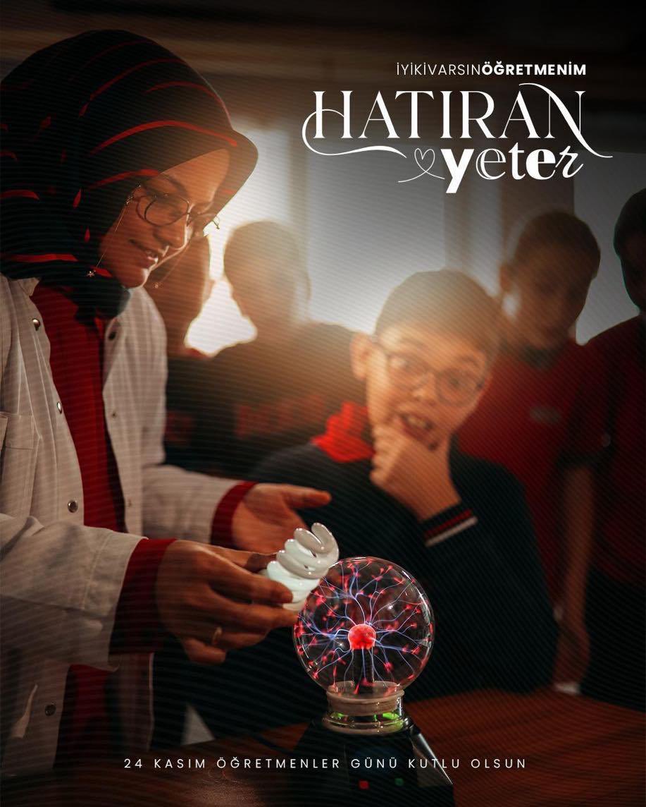 Öğretmenlerin söylediği her güzel söz ve geliştirdiği her sağlam fikir, Türkiye Yüzyılı'na yetecek kalıcı hatıradır. 

#HatıranYeter

<a href="/tcmeb/">Millî Eğitim Bakanlığı</a> <a href="/Yusuf__Tekin/">Yusuf Tekin</a> <a href="/Murat4Kucukali/">Murat Küçükali</a>