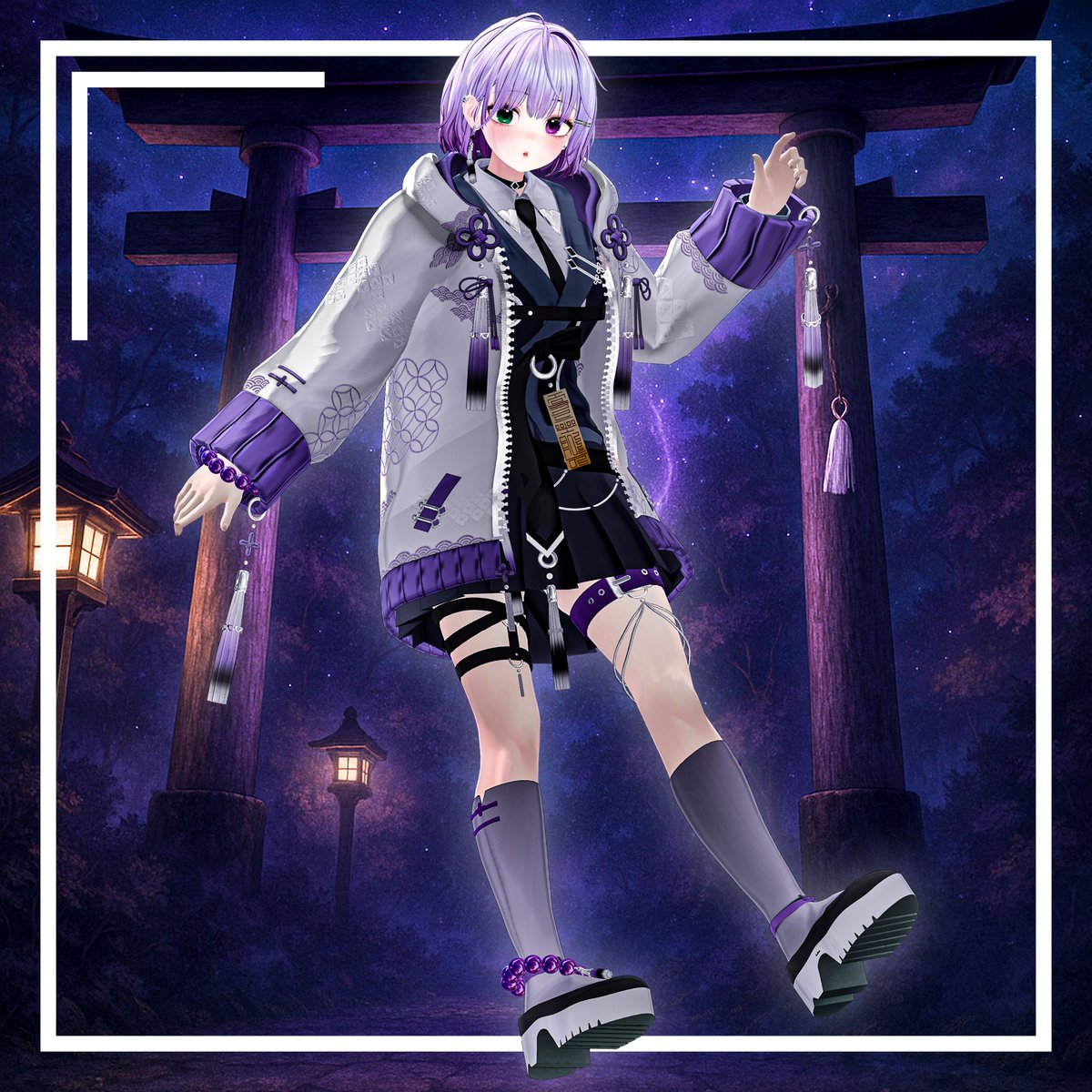 VRC_PpangGyu's tweet image. Torii⛩️
#L1L4C #VRChat