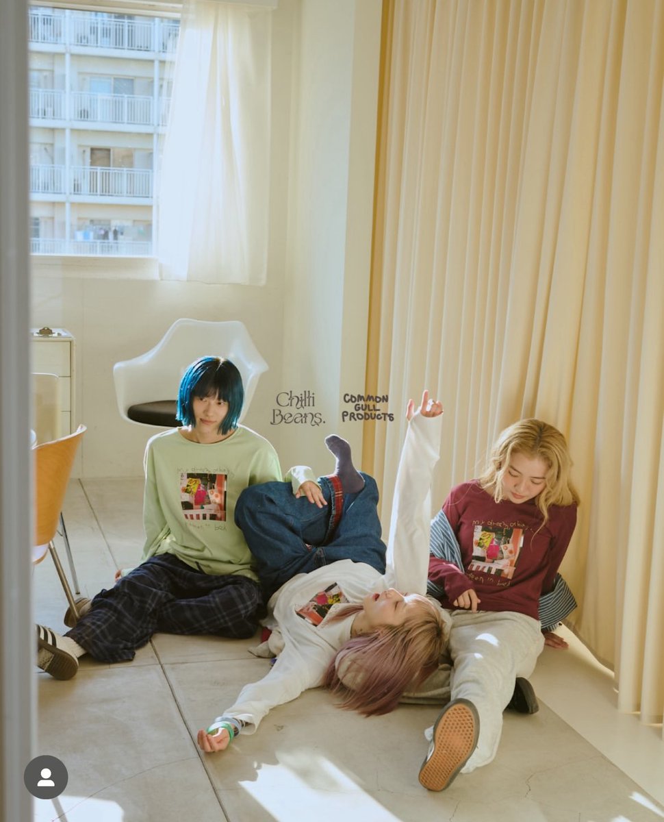 Chilli Beans. × common gull products. 音の余韻みたいに続いていく服