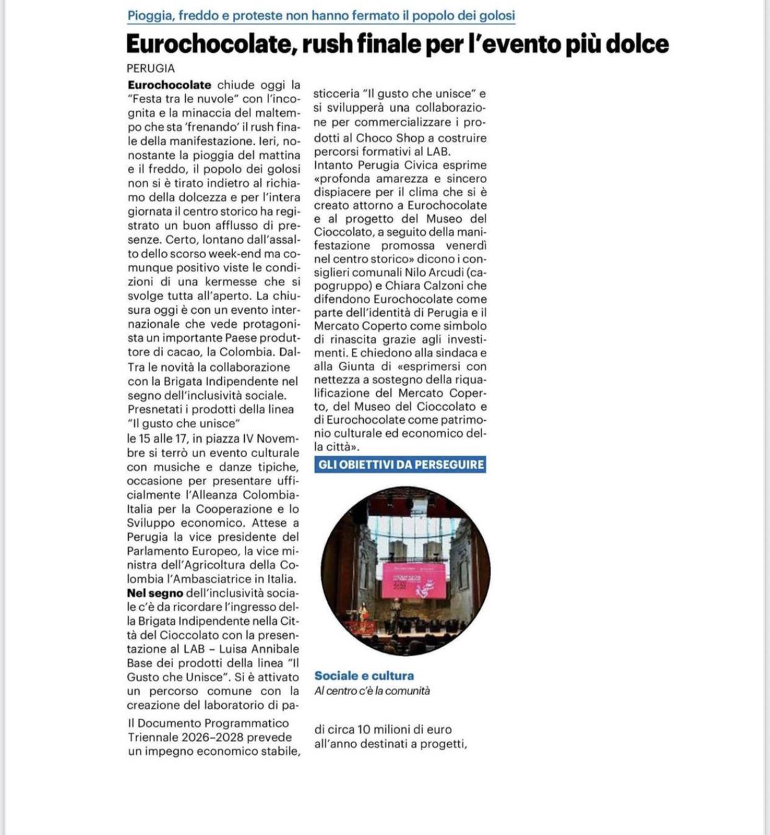 Eurochocolate tweet media