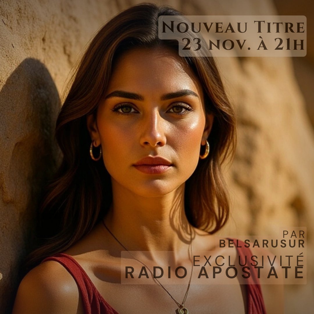 RADIOAPOSTATE's tweet image. &quot;On lui avait appris la peur avant la vie.
On lui avait appris la honte avant la poésie.&quot;
Mais dans le désert de la religion…
elle a trouvé quelque chose de plus fort que les menaces :
sa propre lumière.

Une femme chante ce que des millions pensent sans oser le dire :
qu’un…