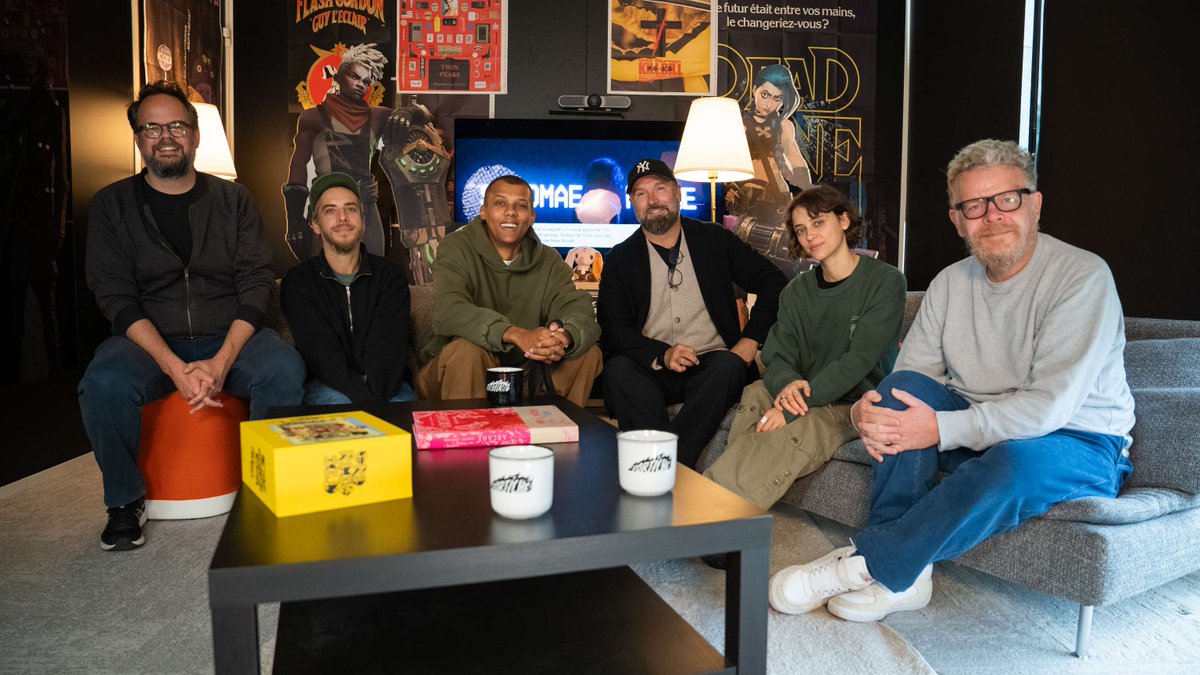 ForticheProd's tweet image. When two creative worlds collide, magic happens . Pomme &amp;amp; @Stromae ✨

We&apos;re proud to collaborate with such talented artists who gave Jinx &amp;amp; Ekko the anthem their story deserves. 💚💙

Receiving them at the studio was a pleasure, thanks to @riotgames and @virginmusicfr.