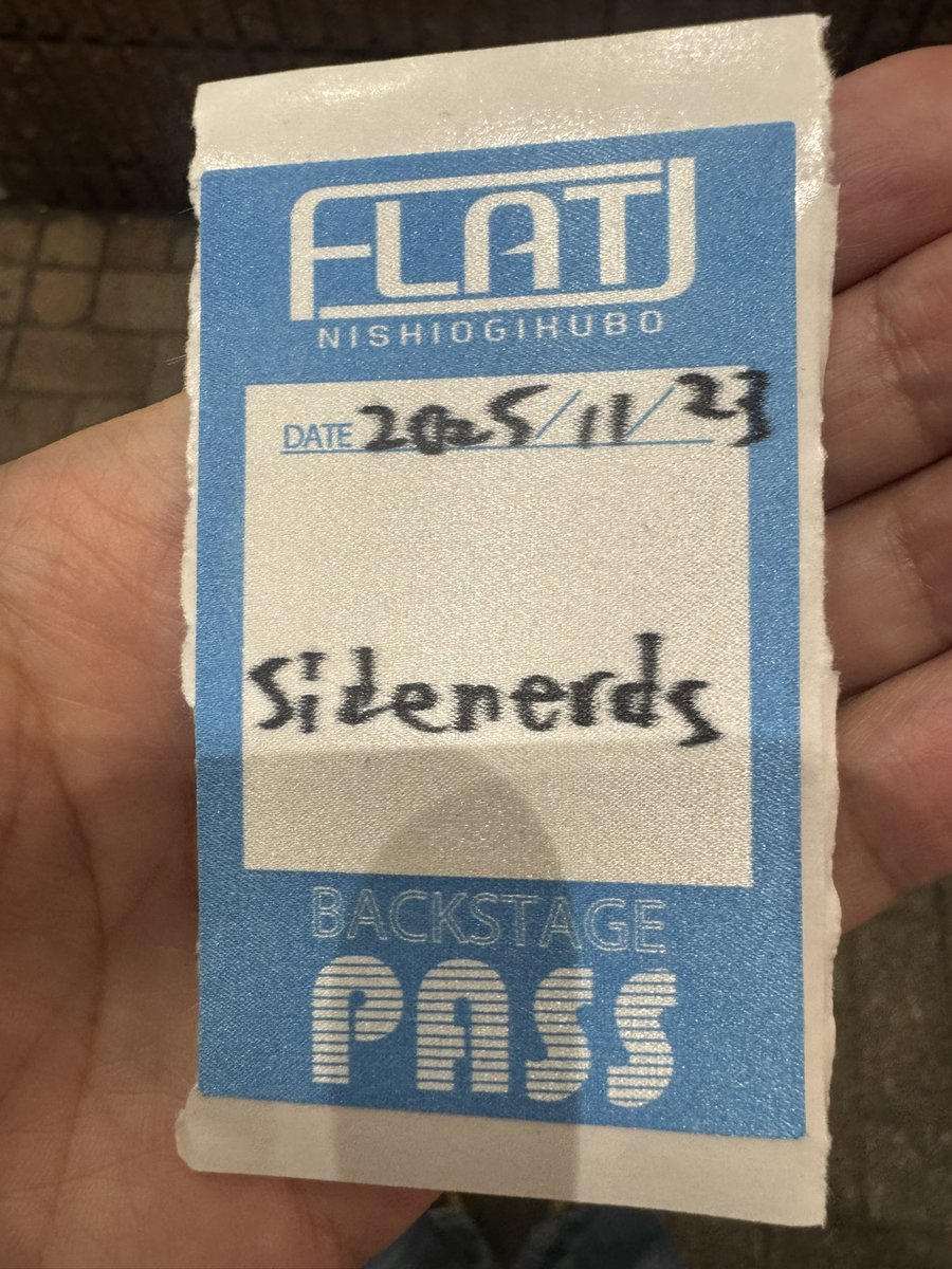 _daichy_'s tweet image. #sidenerds 凄く良かった。
みにあまる雅さんは声も見た目も完全に私好み。
ねぎしのはんさんの詩は、凄まじく私好み。
パスカード、嬉しい〜