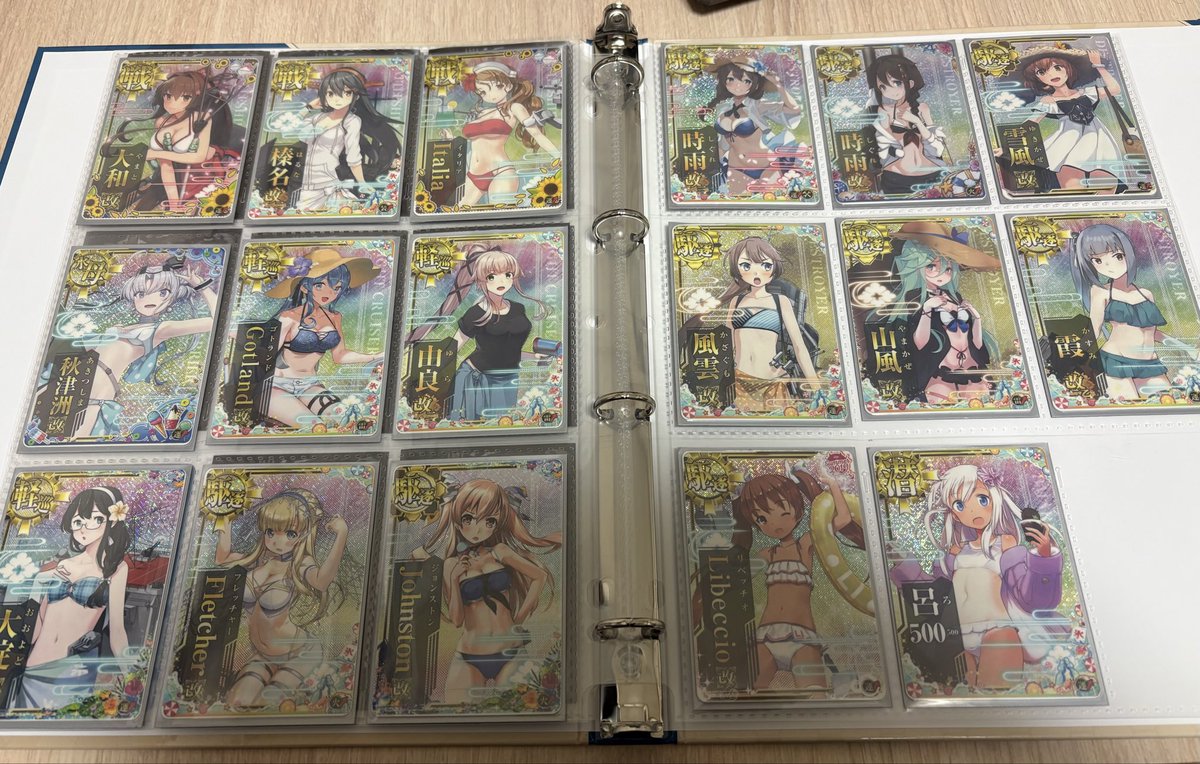 AC_kantai's tweet image. 水着ホロコレクションできました！
#艦これアーケード