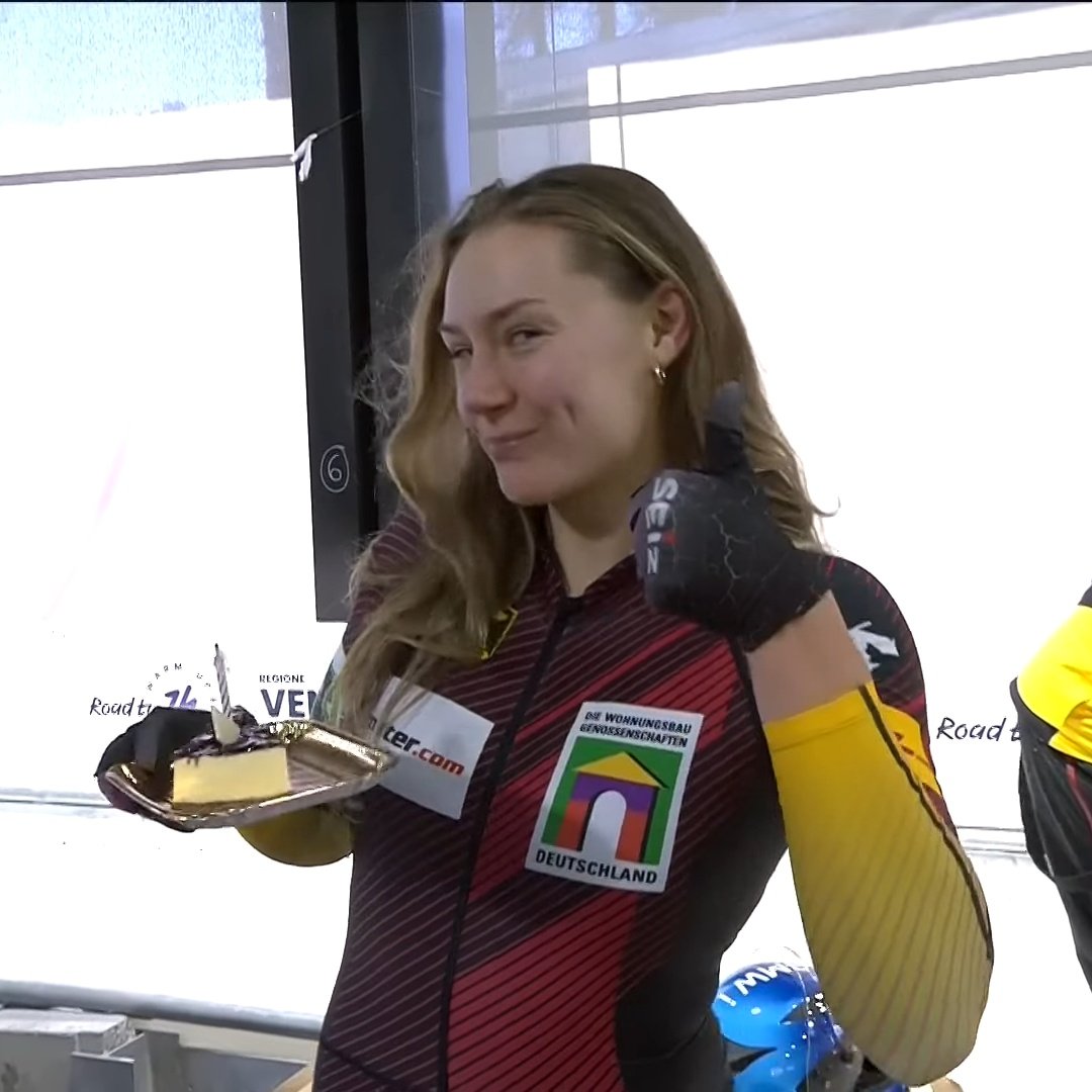 SobyStronus's tweet image. 昨日のモノボブに続く2人乗り優勝 &amp;amp; 誕生日おめでとう🎉
#ボブスレー　#bobsleigh　#bobsled