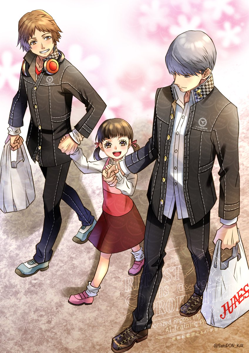 SatoPON_GS's tweet image. #いい兄さんの日
菜々ちゃんとお兄ちゃん達💖