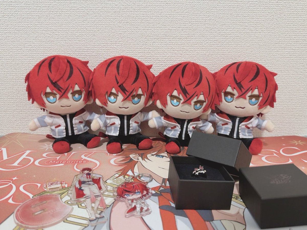 1周年グッズ受け取ったよ！ ずっとロゼくんのぬいぐるみ出るの待ってた