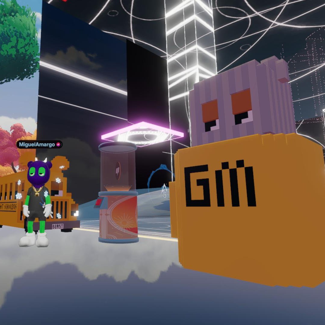 Miguel_Amargo's tweet image. GM bitties! 

Are you collecting @opdotxyz badges? 

I made another one!

To claim it, click on the dispenser created by @roustan ! 

Find it in @decentraland at the "bitbeast plaza" (-144,97) 

#bitbeast #AKCB