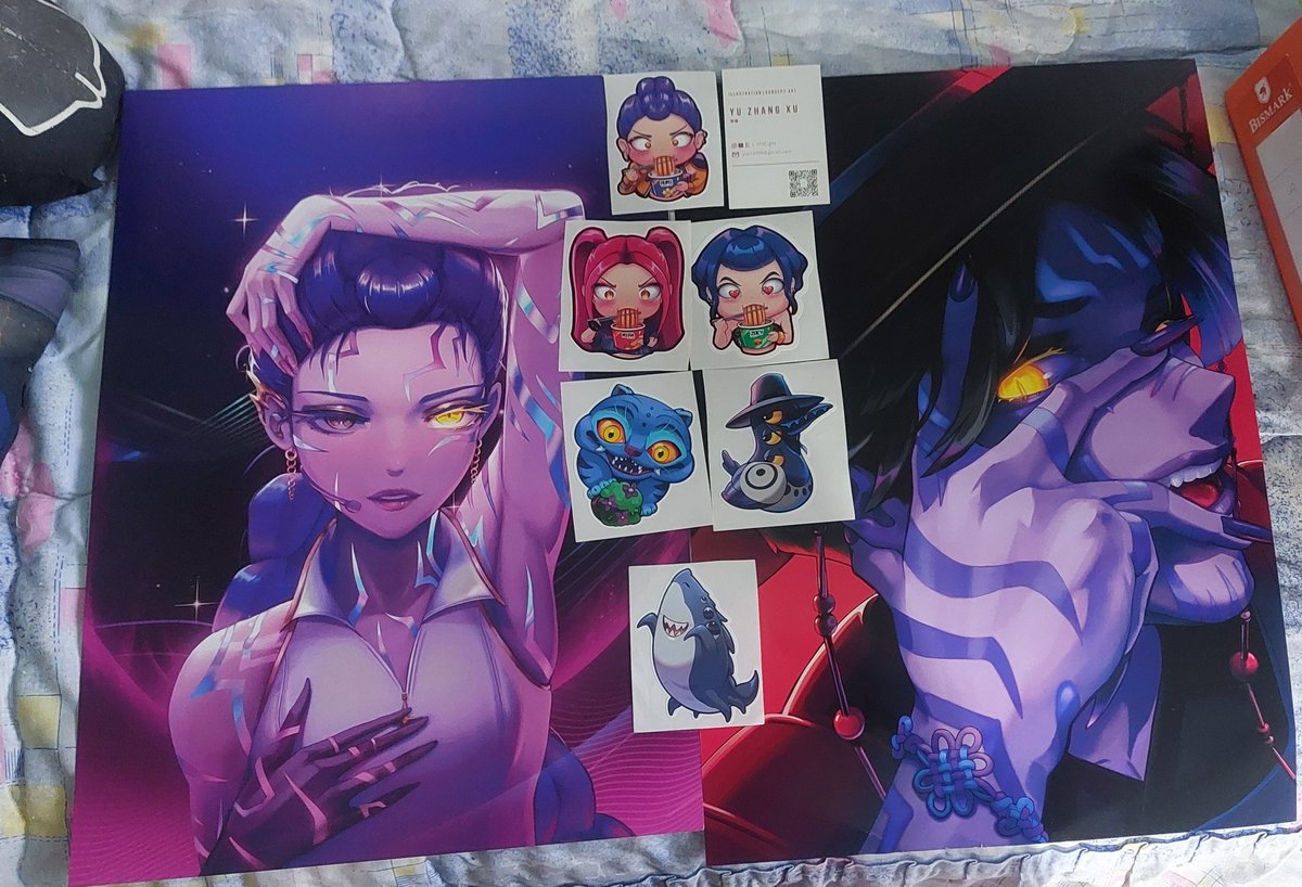 dione_cosplay's tweet image. @YZXLight

Me pillé el pack de Demon Hunters y Bean de añadido