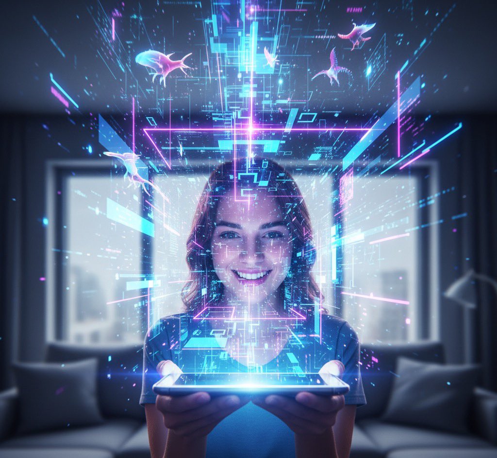 techsis_hiks's tweet image. Lunch break tech talk

The true power of @_technotainment is its ability to put you inside the story. We&apos;re talking interactive streaming, choose-your-own-adventure games, and personalized digital concerts

Which immersive world are you exploring today? 
I’ll be in the comments😌