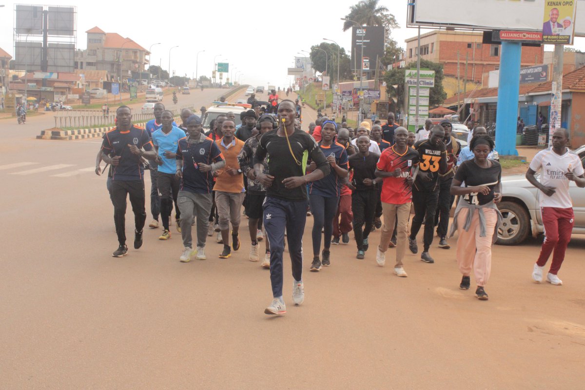PoliceUg's tweet photo. Kampala Metropolitan Police Commander, CP Richard Ecega, has called on officers to make physical fitness a priority in order to maintain both their health and readiness to perform policing duties effectively.

Today, a  team from Kampala Central Police Station (CPS) engaged in a series of fitness activities designed to promote well-being and physical readiness. CP Ecega emphasized that these exercises will become a regular part of their routine, ensuring officers across the Kampala Metropolitan area remain in peak condition, both physically and mentally, to serve the community with excellence.

This, according to Ecega, will extend throughout the entire KMP region, reinforcing the importance of fitness in the daily lives of those committed to safeguarding the city.