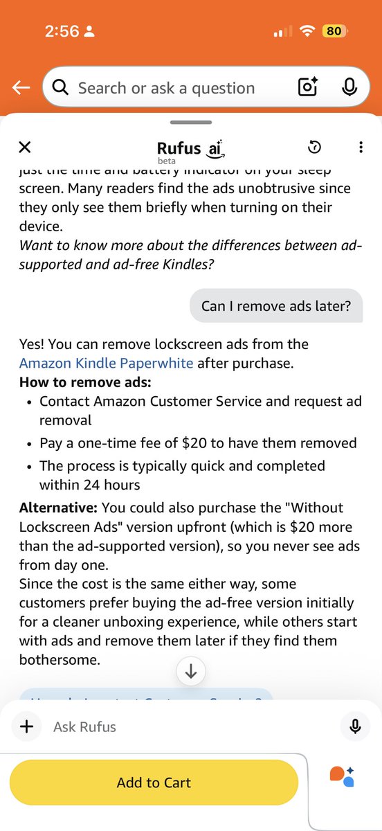 Wanted to upgrade my Kindle after loving my old one for 5 years — and I’m honestly shocked. Every step is an upsell now. Ad-supported versions, ad-removal fees, random bundles… when did Kindle become this complicated? I’m amazed and annoyed!! WTH!!