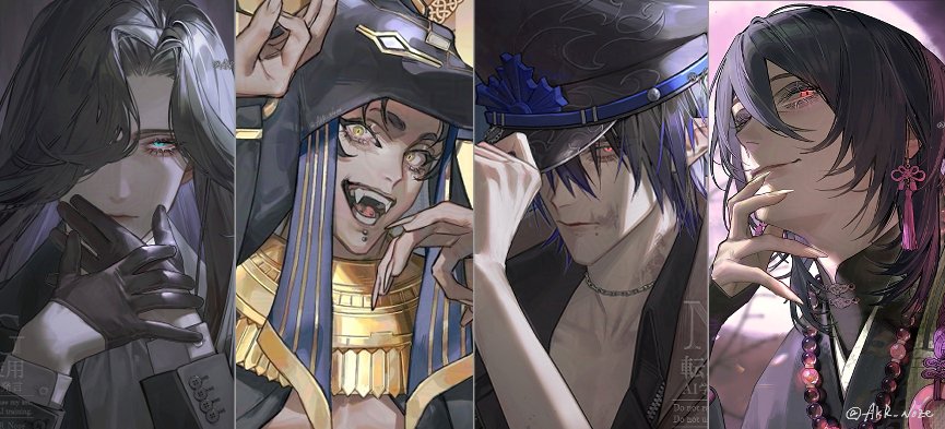 #三連休はフォロワーさんが増えるらしい 
#絵柄が好みって人にフォローされたい 
厚塗りで男性イラストを嗜んでいます
