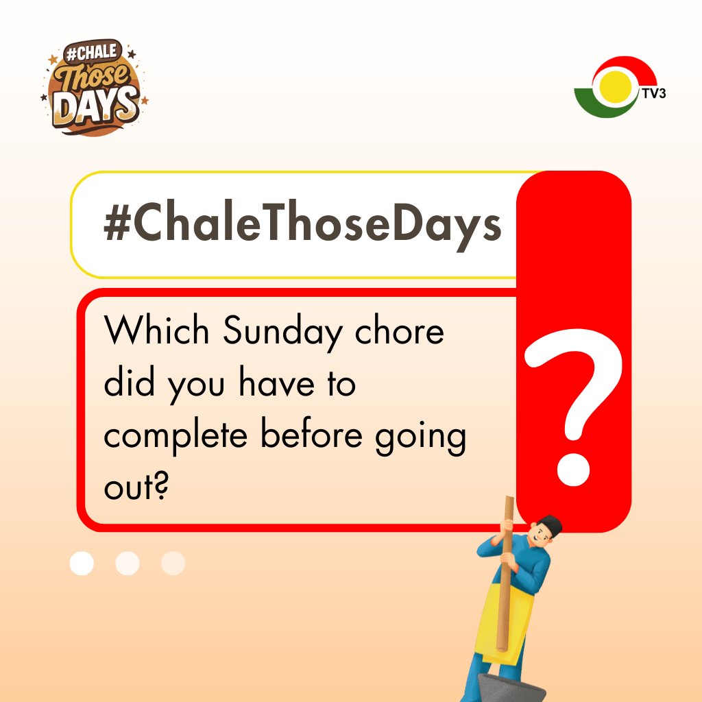 tv3_ghana's tweet photo. Pounding Fufu on Sundays are non-negotiable π€£π
#ChaleThoseDays #TV3GH https://t.co/wRtemcvn3A
