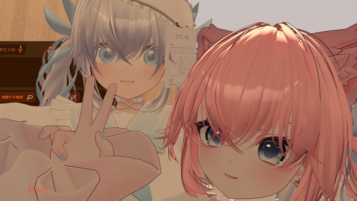 MilK_rar's tweet photo. #vrc 一緒に遊んできた！！！
青い子がさめ、アイテクスチャ自分で描いたらしくてすごい……！！！ https://t.co/pgNIkAVw5R