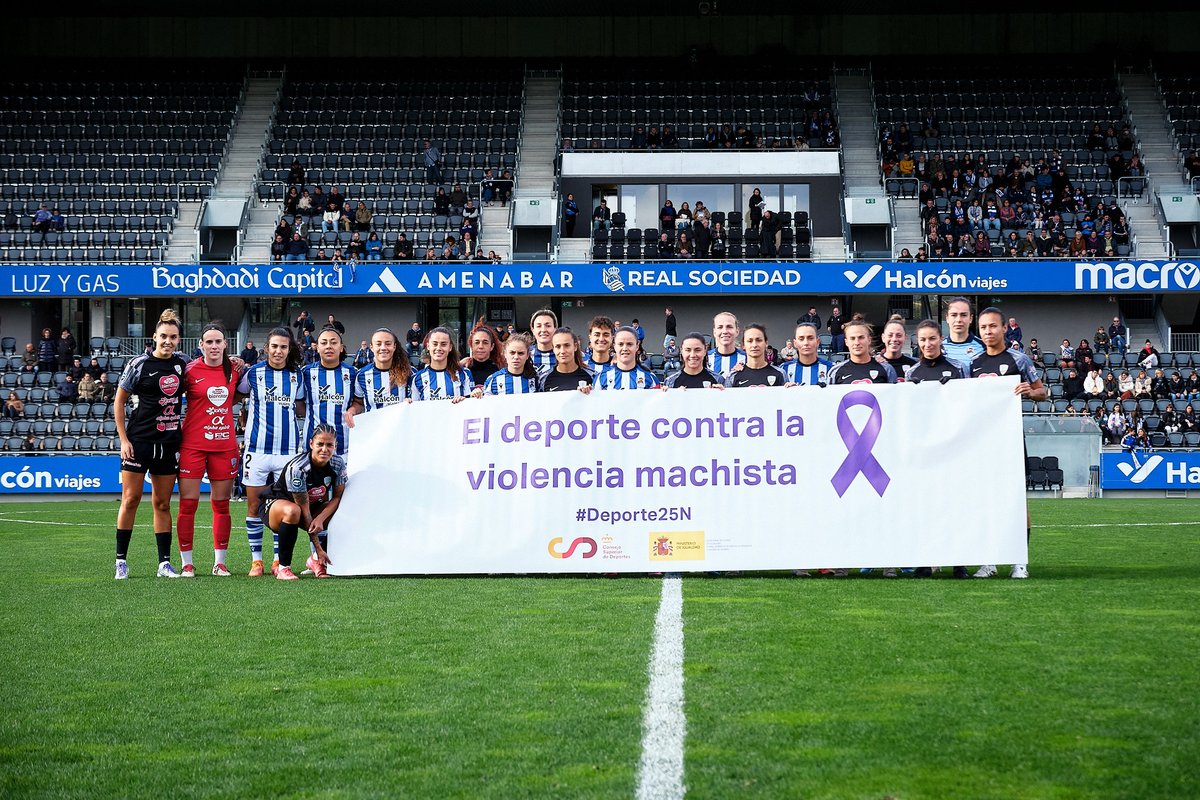 🟣 Kirola emakumeenganako indarkeriaren aurka.

🟣 Neurketa hau denok jokatzen dugu