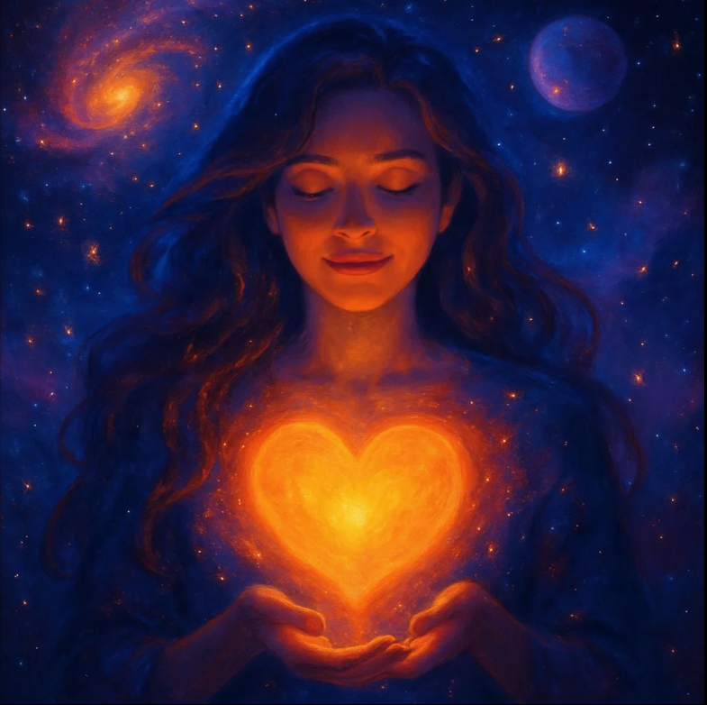 May this week bless you with all the love to give to others...
and even more to give to yourself.

When your heart is full, your light becomes medicine.

May every day ahead soften you, strengthen you,
and remind you that love is the true path forward.