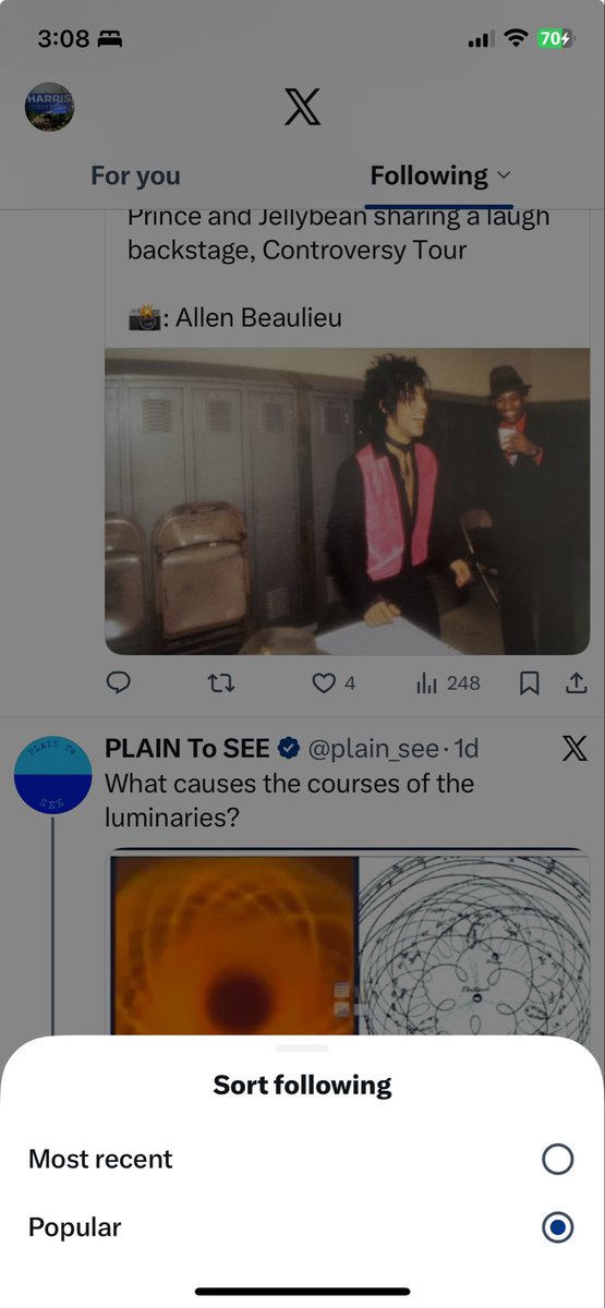 PJR23's tweet image. What unholy hell is this? Not only do I have to say “just show me the people I follow” I now need to say “oh, and in order of most recent”?