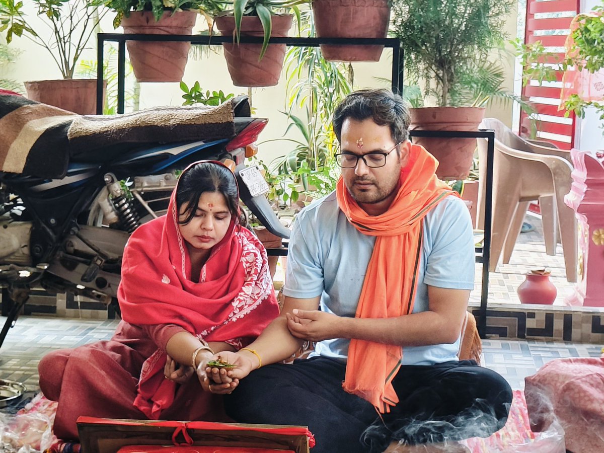 nirajkumar1988's tweet image. पूजा