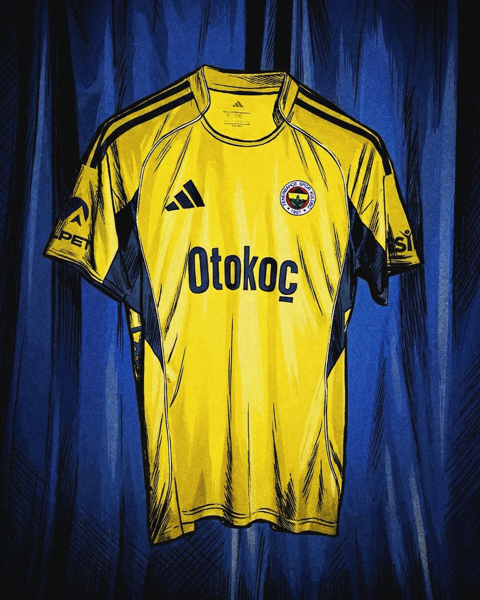 Fenerbahce's tweet image. Bu akşam @adidasfootball ve @fenerium iş birliği ile hazırlanan sarı forma, sarı şort ve sarı konçla sahadayız!

#RİZvFB