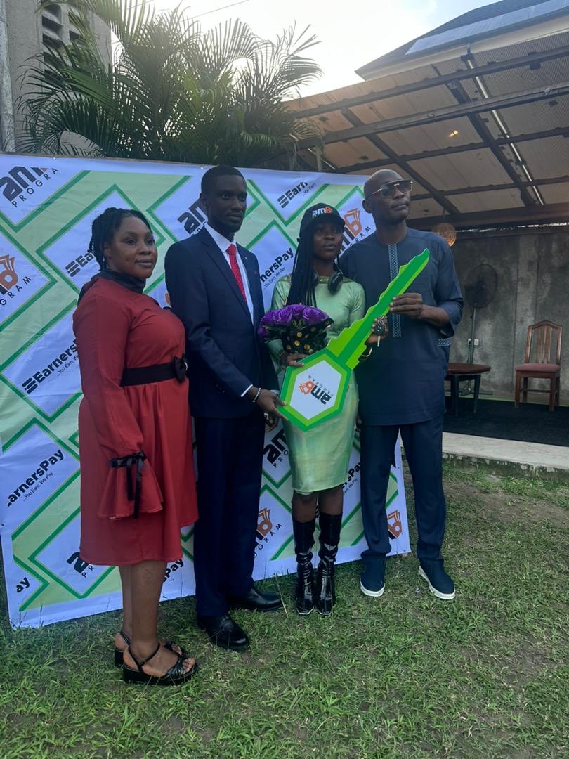 _clementudoh's tweet image. Yesterday, we gave ⁦@sabicoachwealt⁩ a brand new car for winning the ⁦@ambprogram⁩ concluded sales challenge 3.0