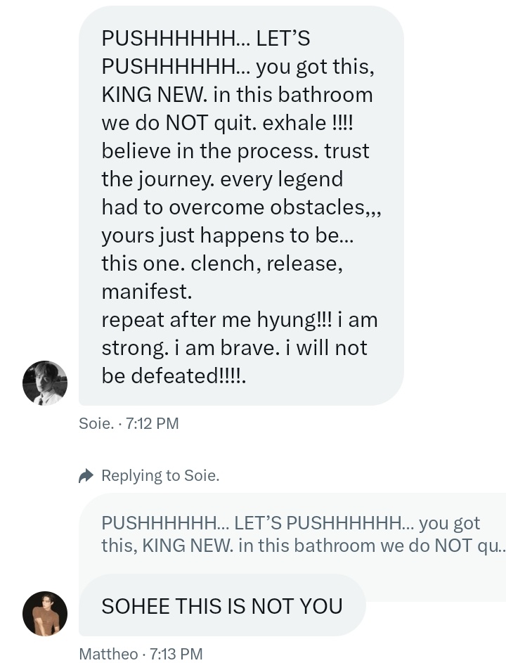 Even mattheo got scared for awhile there