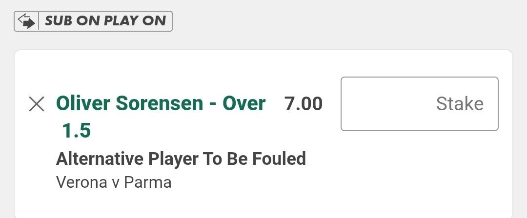 cashingpropss's tweet image. Verona vs Parma 🇮🇹🇮🇹

STARTS IN 15 MINS (apologies for short notice)

Oliver Sorenson Over 0.5 Fouls won @ 2.10

Oliver Sorenson Over 1.5 Fouls won 
@ 7.00

Has drawn a foul in his last couple of games and starts at LCM , facing Akpa Akpro and Gagliardini.

Akpa Akpro has…