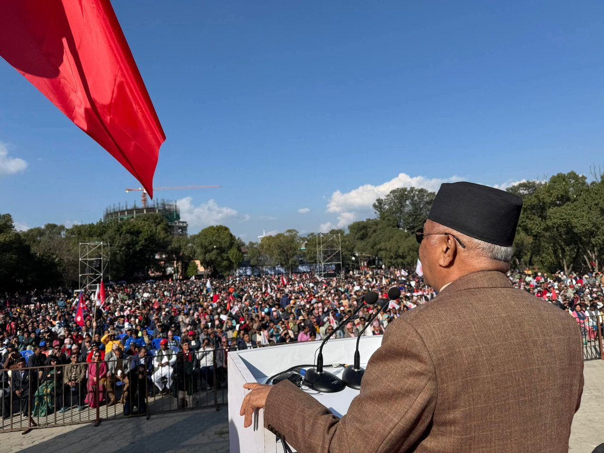 NepaliMan80's tweet image. In a democracy, when a democratic party forms militant squads and justifies the beating and intimidation of ordinary citizens as “counter-action,” such conduct is inherently undemocratic.